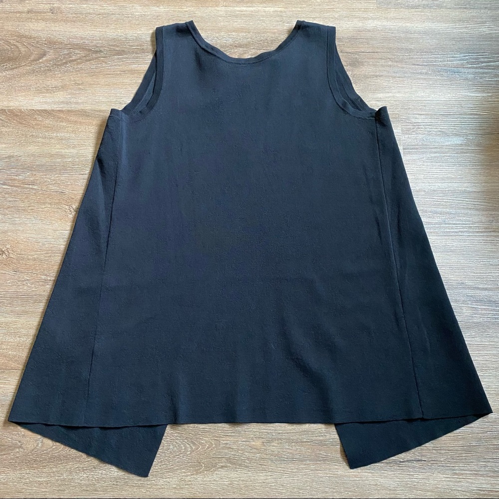 Marni Women’s Black Sleeveless Back Slit Top Size Large